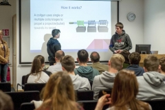 FREE PIC - NO REPRO FEE - Jan 23, 2016
Students taking part in the HighTech TY - TechnoDen Innovation Competition 2016 which took place at the Tyndall National Institute in Cork.
Pic: Ger McCarthy