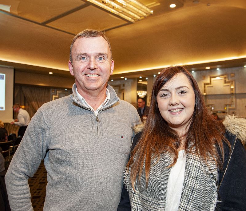 FREE PIC - NO REPRO FEE - Feb 11, 2020
Diarmuid Buckley of Careerwise and Michelle Donovan, TAPSTAK at the 35th AGM of the CEIA, Cork's Technology Network which took place at the Maryborough Hotel.
Pic: Brian Lougheed