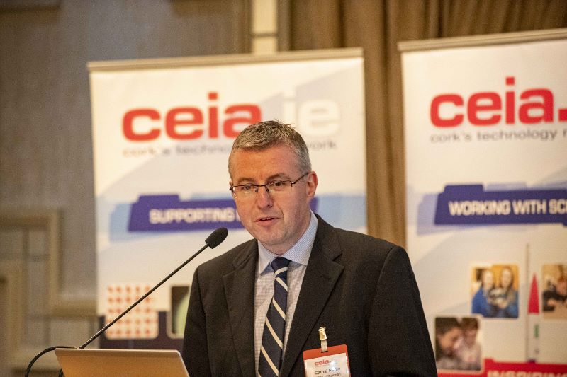 FREE PIC - NO REPRO FEE - Feb 11, 2020
at the 35th AGM of the CEIA, Cork's Technology Network which took place at the Maryborough Hotel.
Pic: Brian Lougheed