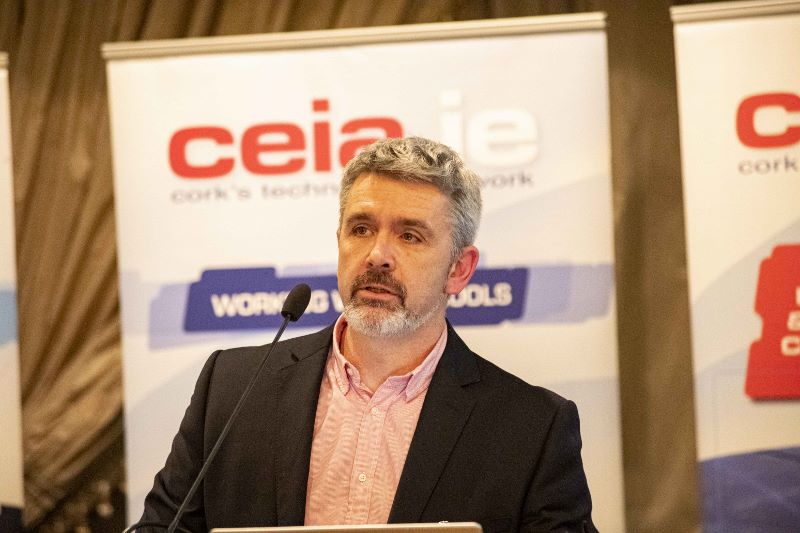 FREE PIC - NO REPRO FEE - Feb 11, 2020
at the 35th AGM of the CEIA, Cork's Technology Network which took place at the Maryborough Hotel.
Pic: Brian Lougheed