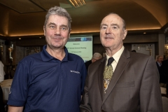 FREE PIC - NO REPRO FEE - Feb. 12, 2025Pictured at the 40th AGM of the CEIA at the Maryborough Hotel were: Des O'Brien, Bourns (left) and Tom Moriarty, Firecomms.The CEIA represents ICT & Med-Tech companies in the Cork region working in accord with the Industrial Development Agency (IDA), Enterprise Ireland, the Cork Education Training Centre (formerly FAS), the Munster Technological University and University College Cork, to ensure a sophisticated technological infrastructure is in place to enable the industry to grow and prosper.Pic: Brian Lougheed