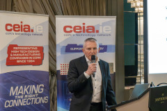 Feb. 9, 2026Pierce McCormack, chair of the CEIA speaking at the 41st AGM of the CEIA at the Maryborough HotelThe CEIA represents ICT & Med-Tech companies in the Cork region working in accord with the Industrial Development Agency (IDA), Enterprise Ireland, the Cork Education Training Centre (formerly FAS), the Munster Technological University and University College Cork, to ensure a sophisticated technological infrastructure is in place to enable the industry to grow and prosper.Pic: Brian Lougheed