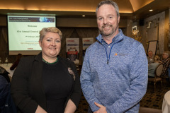 Feb. 9, 2026Pictured at the 41st AGM of the CEIA at the Maryborough Hotel were, from left: Yvonne Murphy, Enterprise Ireland with Shane Callanan of Advanced Energy.The CEIA represents ICT & Med-Tech companies in the Cork region working in accord with the Industrial Development Agency (IDA), Enterprise Ireland, the Cork Education Training Centre (formerly FAS), the Munster Technological University and University College Cork, to ensure a sophisticated technological infrastructure is in place to enable the industry to grow and prosper.Pic: Brian Lougheed